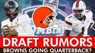  MAJOR Draft Rumors: Browns Going QB At #2 Pick + 3 Veteran QBs On The Browns Radar Per ESPN