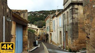 Walking Through the Old Town of Lédenon: a Historical Village in Occitania