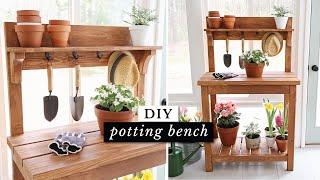 DIY Potting Bench | How to Build a Potting Bench