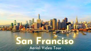 San Francisco 4k Drone Video Tour and Points of Interest