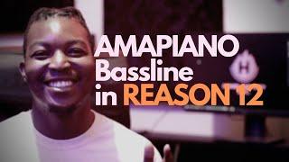 AMAPIANO Log Drum in Reason 12 : How to make amapiano bass line like Kabza & Dj Maphorisa | 2022