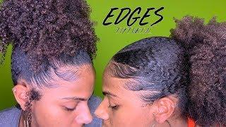 Edge Tutorial for Type 4 Hair 