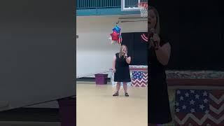 Emily Bush sings Easy on me by Adele for the YES group talent show