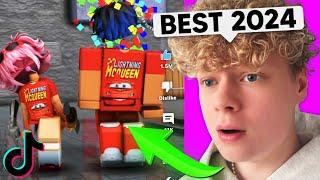 REACTING TO THE BEST MM2 TIKTOKS OF 2024  (Murder Mystery 2)