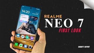 Realme Neo 7 FIRST LOOK & Hands-On: Everything You Need to Know!