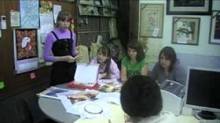 презентация набора "Рисуем иглой" в магазине Искусница