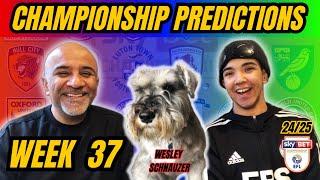 EFL CHAMPIONSHIP MATCH PREDICTIONS | WEEK 37