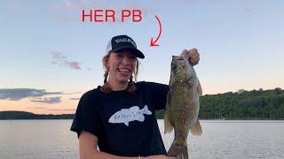 Catching HUGE Shoaling white and smallmouth bass!!!