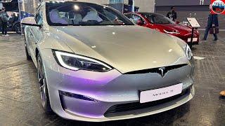 2025 Tesla Model S Plaid FIRST LOOK - The World's Fastest Family Car! Review