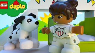 Nen Freund wie Dich | Kinderlieder und Cartoons | LEGO DUPLO | Moonbug Kids Deutsch | Lego Deutsch