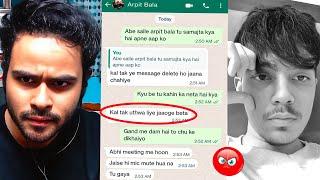 Arpit Bala vs. ItzAru - IS WUSHANG OVER?? (FULL CONTROVERSY )