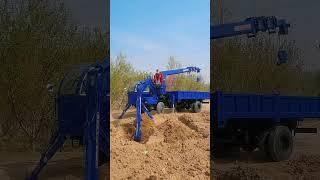 Gantry crane excavation#dump dump truck#skyThe driver is the king#010