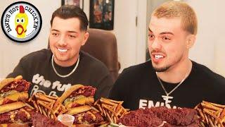 FaZe Adapt & Beavo Dave's HOT Chicken Mukbang..