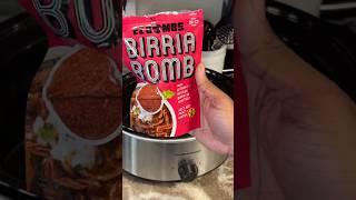 Birria tacos using EZ Bomb Birria bomb #cooking #cookingathome