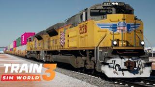 Laramie Yard | Harmosa (Intermodal) | Sherman Hill - SD70ACe - (Union Pacific) Train Sim World 3