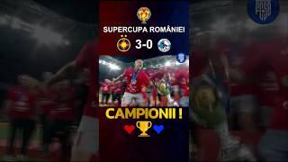 FCSB 3-0 Corvinul (Supercupa Romaniei2024/25) #shorts #football #footballshorts #fcsb #champions