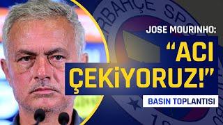  Jose Mourinho & Sofyan Amrabat Basın  Toplantısı | Fenerbahçe - Union Saint-Gilloise Maçına Doğru