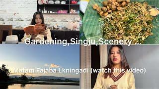 Mafam Fajaba Yengningdro  || Gardening , Singju , Scenery 🪴 || View Se Meini ||