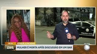 MULHER É M0RTA APÓS DISCUSSÃ0 EM BAR