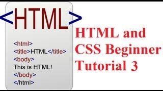 HTML and CSS Beginner Tutorial 3 : HTML Text Formatting Tags