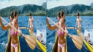 The Ultimate Wave In Tahiti - Real 3D LG Demo for VR Glasses