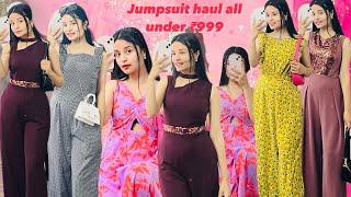 Jumpsuit haul from amazon//all under ₹999//trendy jumpsuit /jumpsuit haul//@amazonfashionin