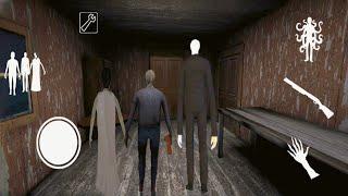 Playing as Grandpa ,Slenderman & Slendrina in Granny's First House | Granny New Mod Menu