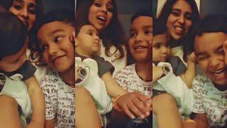 Samaira Sharma and Shikhar Dhawan's son Zoraver cute funny video ️