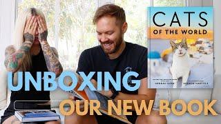 Unboxing our new book: CATS OF THE WORLD!