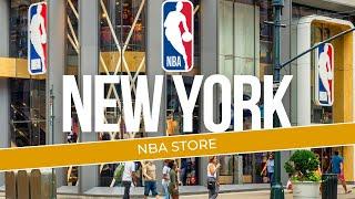 Inside NBA STORE New York City