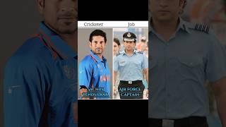 Indian cricketers ( indian cricketers and his jobs name) #cricket #shorts