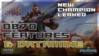 OB70 UPDATE DATAMINE LEAKED INFO ON NEW CHAMPION PALADINS