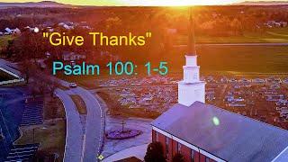 "Give Thanks"| HSBC Morning Worship