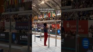 The crowd was SILENT  #tumbling #gymnastics #olympicsport #stick #flip #sports