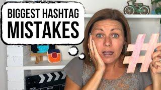 BIGGEST HASHTAG MISTAKES ON INSTAGRAM AND TWITTER (Hashtags for actors)