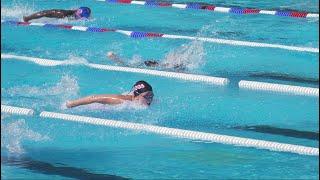 This New Jersey 14-year-old showed her strength in the Olympic swimming trials