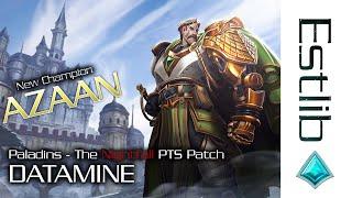 AZAAN NEW TANK | Paladins - Nightfall PTS Datamine