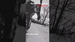 #poweder_voin @byxladesh #freeride #skitour #extrime #snowboarding #snowboard #sports #sport #forest