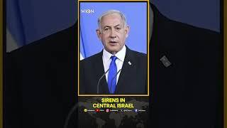 Israel-Iran War: Sirens Sound in Central Israel Amid Missile Attack From Iran | WION Shorts