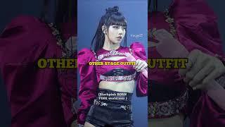 Lisa Other Outfits VS Money Born Pink Outfits #shorts #lisa #money #stage #outfits #bornpink