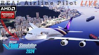 The Ultimate TEST | Super A380 vs AMD 7900 XTX | Real Airbus Pilot | #msfs2024 #msfs #airbus #a380