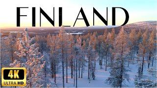 Finland 4K Drone Helsinki 4K Drone Footage Finland Relaxation Film Finland Scenic Relaxation Piano