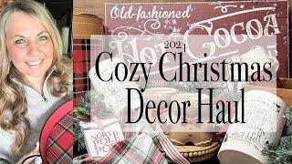 2024 CHRISTMAS DECOR HAUL | COZY CHRISTMAS DECOR