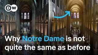 How the restoration of Notre Dame also subtly changed the building | DW News