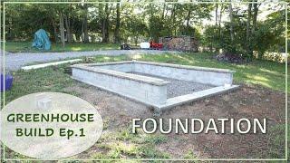 TNT #134:  DIY Greenhouse Build Ep.1: "Foundation" Walkthrough and Cost Summary