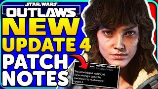 Star Wars Outlaws Update 4 is HERE! Patch Notes! HUGE Changes!