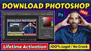 How to Download & Install Adobe Photoshop in 2024 (No Crack / 100% Legal) Adobe Photoshop Download