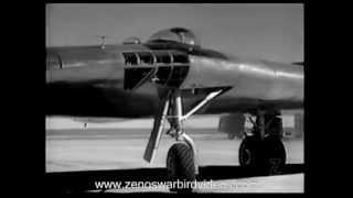 First Flights of the Northrop YB-49 Flying Wing  - 1948