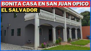 BONITA CASA EN VENTA EN SAN JUAN OPICO EL SALVADOR