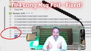 Heltec Mesh Node T114 Long Message Fail Is Fixed